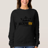 BackpacKing Backpacker Backpacker Backpacker Sweatshirt (Vorderseite)
