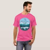 Backpacking und Camping Adventure - Mountain Outdo T-Shirt (Vorne ganz)