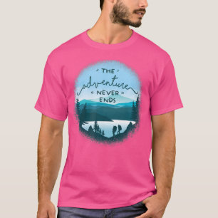 Backpacking und Camping Adventure - Mountain Outdo T-Shirt