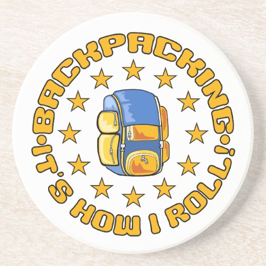 BACKPACKING-Untersetzer Getränkeuntersetzer (Vorne)