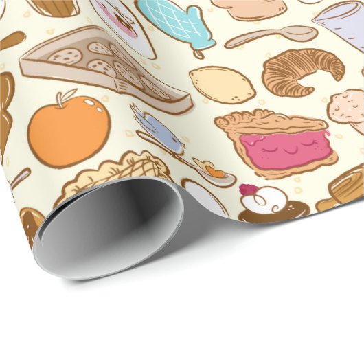 Backpackpapier Geschenkpapier (Rolleneckpunkt)