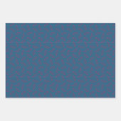 Backpapier aus Herbst - Pflaume/aquamarin/Persimmo Geschenkpapier Set (Vorderseite 2)