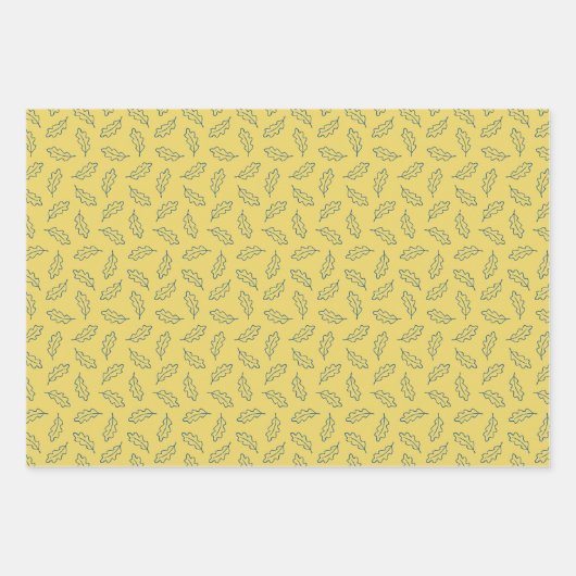 Backpapier aus Herbst - Pflaume/Beeren/Mais Geschenkpapier Set (Vorderseite 2)