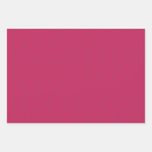 Backpapier aus Herbst - Traube/Beere/Persimmon Geschenkpapier Set (Vorderseite 2)