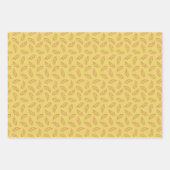 Backpapier für Herbst - Pflaume/aquamarin/Mais Geschenkpapier Set (Vorderseite 3)