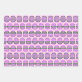 Backpapier für Ostereier - Flachblatt Set 3 Geschenkpapier Set