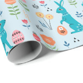 Backpapier für Osterkaninchen Geschenkpapier (Rolleneckpunkt)