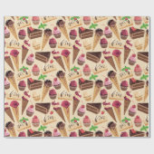 Backpapier Geschenkpapier (Flach)