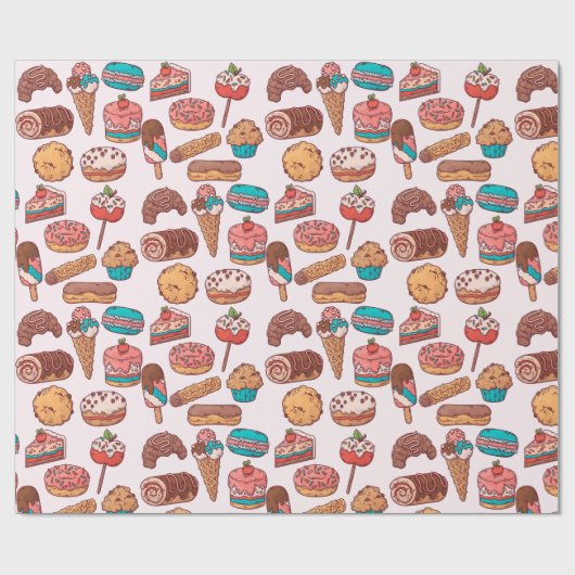 Backpapier Geschenkpapier (Flach)