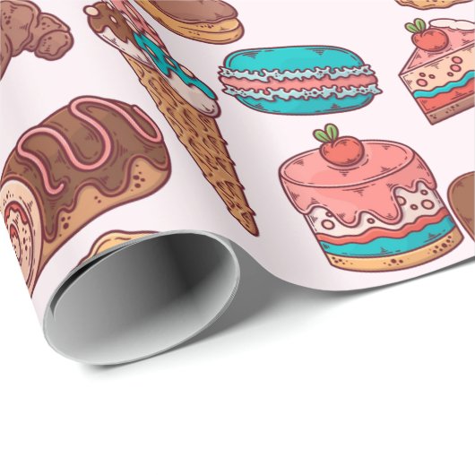 Backpapier Geschenkpapier (Rolleneckpunkt)