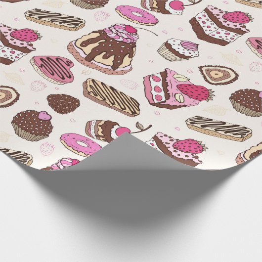 Backpapier Geschenkpapier (Ecke)