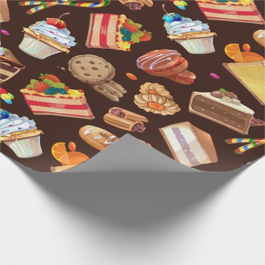 Backpapier Geschenkpapier (Ecke)