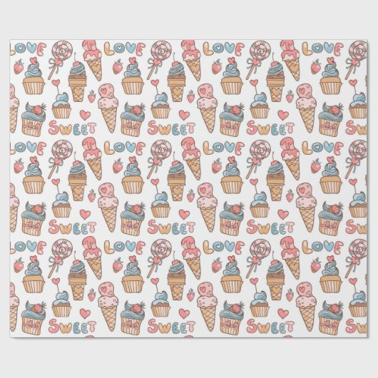 Backpapier Geschenkpapier (Flach)