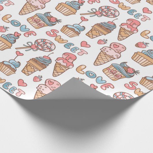 Backpapier Geschenkpapier (Ecke)