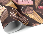 Backpapier Geschenkpapier (Rolleneckpunkt)