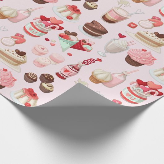 Backpapier Geschenkpapier (Ecke)