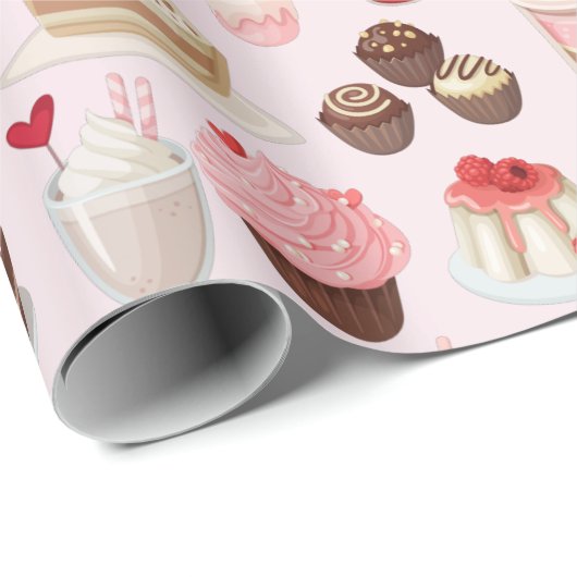 Backpapier Geschenkpapier (Rolleneckpunkt)