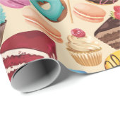 Backpapier Geschenkpapier (Rolleneckpunkt)