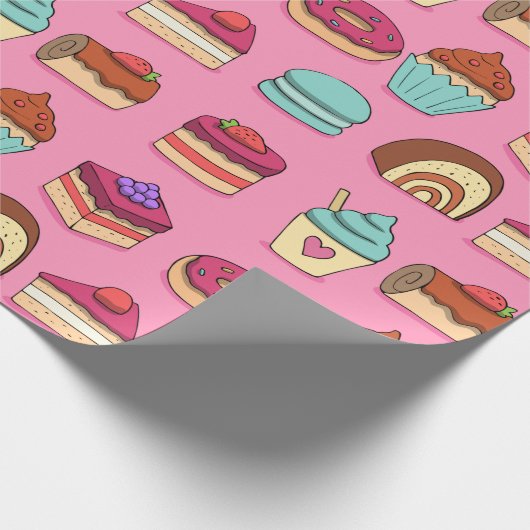 Backpapier Geschenkpapier (Ecke)