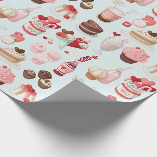 Backpapier Geschenkpapier (Ecke)