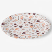 Backpapier Papierplatte Pappteller (Schrägansicht)