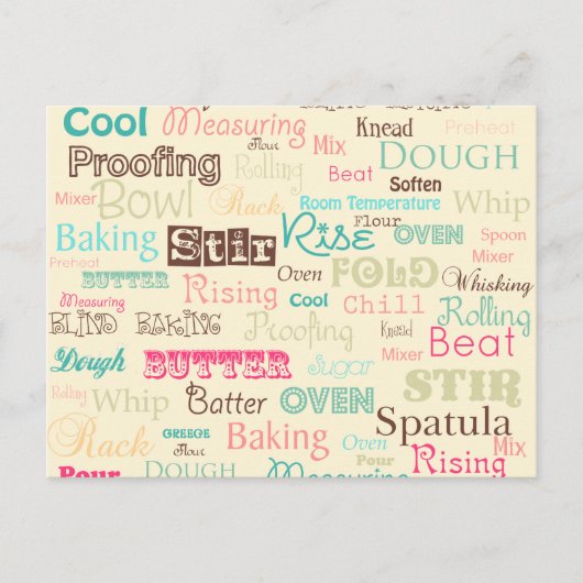 Backpostkarte Postkarte (Vorderseite)