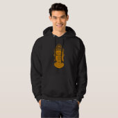 Backprint Buddha Head Meditation and Yoga Hoodie (Vorne ganz)