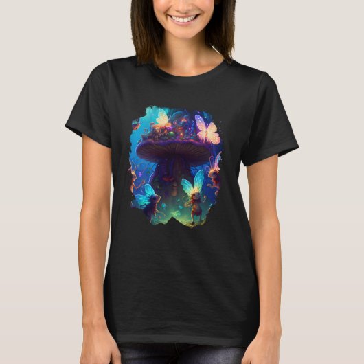 Backprint Enchanted by fairies of enchanted fairy T-Shirt (Vorderseite)