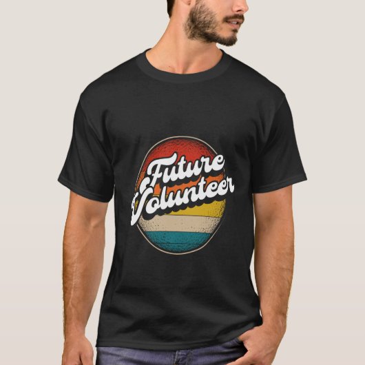 Backprint Future Volunteer T-Shirt (Vorderseite)