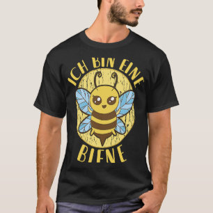 Backprint Ich bin eine Biene für Imker und Bienen  T-Shirt