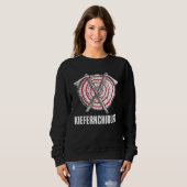 Backprint jaw surgeon forest workers and lumberjac sweatshirt (Vorne ganz)