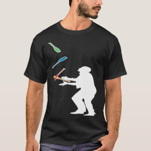 Backprint-Jongleur T-Shirt