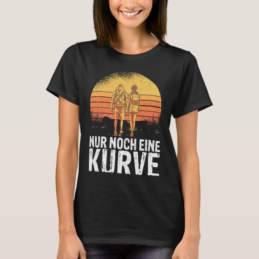Backprint Just one more curve Hiking and outdoors T-Shirt (Vorderseite)