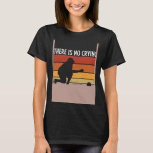 Backprint Kein Weinen beim Boccia-Ball T-Shirt