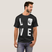 Backprint Love Golf T-Shirt (Vorne ganz)