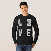 Backprint Love Golf T-Shirt (Vorne ganz)