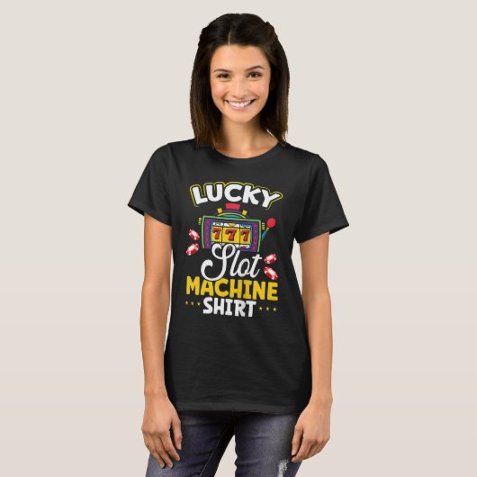 Backprint Lucky Slot Machine Tank Top (Vorne ganz)