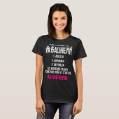 Backprint Meine Aufgaben als Builder 2 T-Shirt (Vorne ganz)