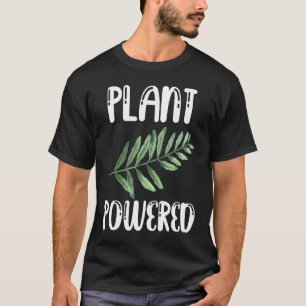 Backprint-Pflanzenkraft für Vegetarier und Veganer T-Shirt