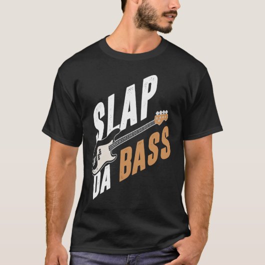 Backprint Slap da Bass T-Shirt (Vorderseite)