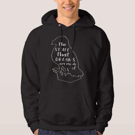 Backprint The stuff that dreams are made of Hoodie (Vorderseite)