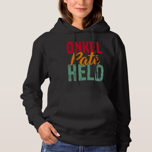 Backprint uncle godfather hero godfather niece and hoodie (Vorderseite)
