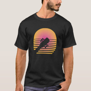 Backprint Vintage Retro Rock & Roll Musik und Gita T-Shirt