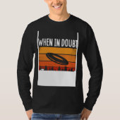 Backprint When In Doubt Layout Ultimate Frisbee T-Shirt (Vorderseite)