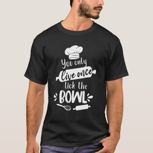 Backquote Cooles LebensmittelBacken 1 T-Shirt (Vorderseite)