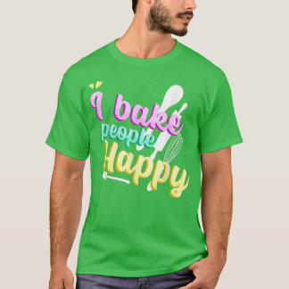 Backquote I Cookie Baker Konditorei Koch I Bake Pe T-Shirt