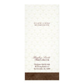 Backrackkarte Werbekarte (Hinten)