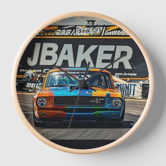 Bäckrennen Uhr (Vorderseite)