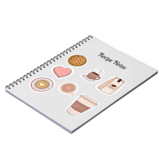 Backrezepte Notizblock (Linke Seite)