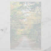 Backroad Fall Bäume Saison Stationery Briefpapier (Vorderseite)